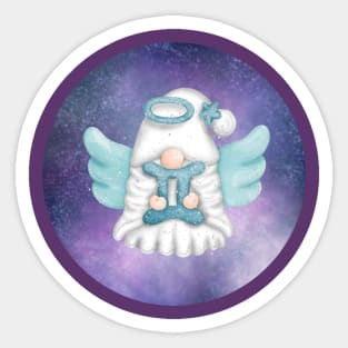 Angel Astro Gnomes Gemini Sticker